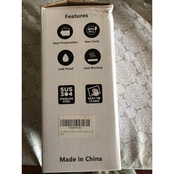 17oz Travel Electric Kettle Portable Water Boiler with 6 Variable Presets NEW! - Picture 12 of 12